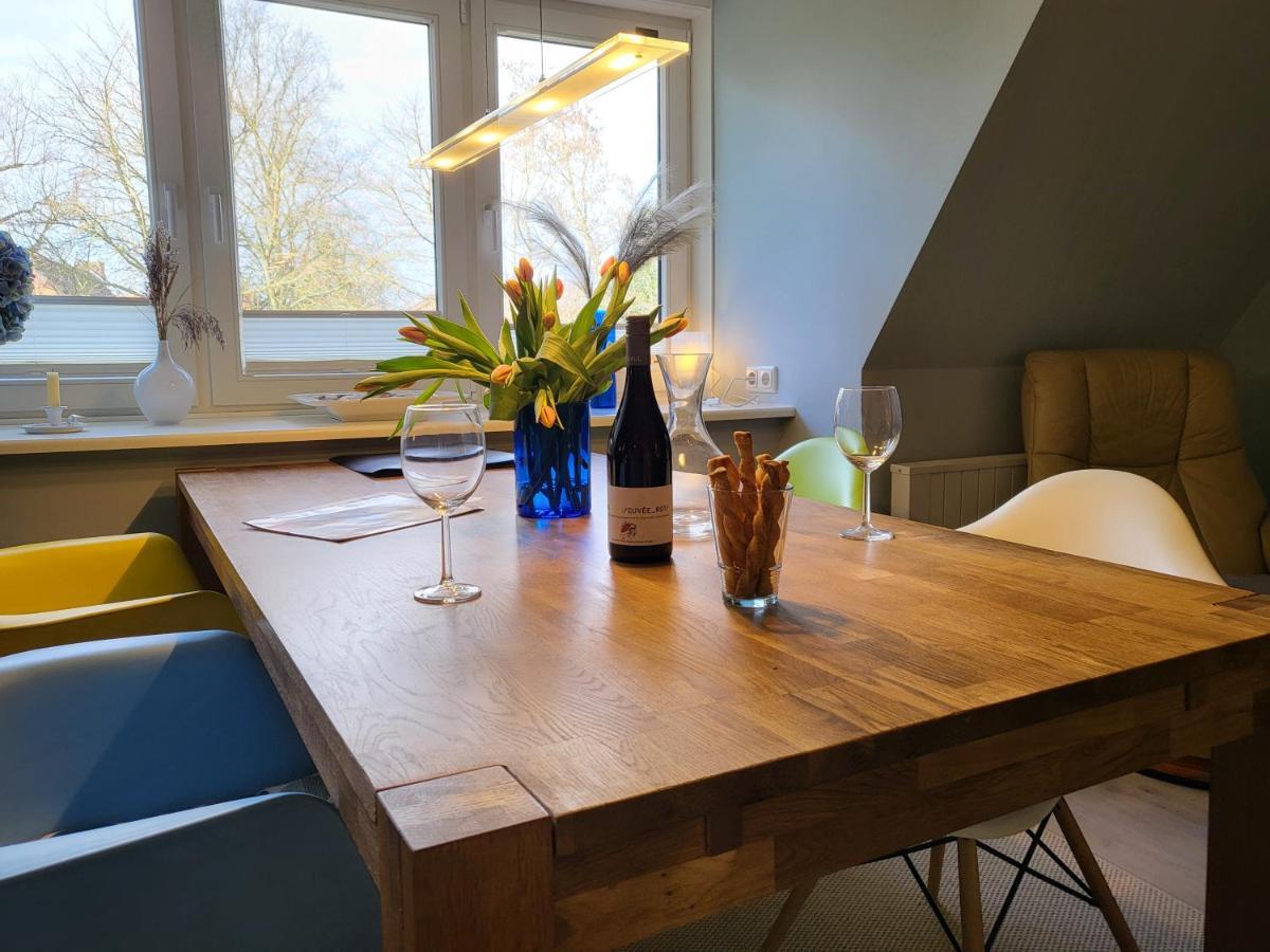 Ferienwohnung 8 Im Haus Hallig Hooge ザンクト・ペーター・オルディング エクステリア 写真