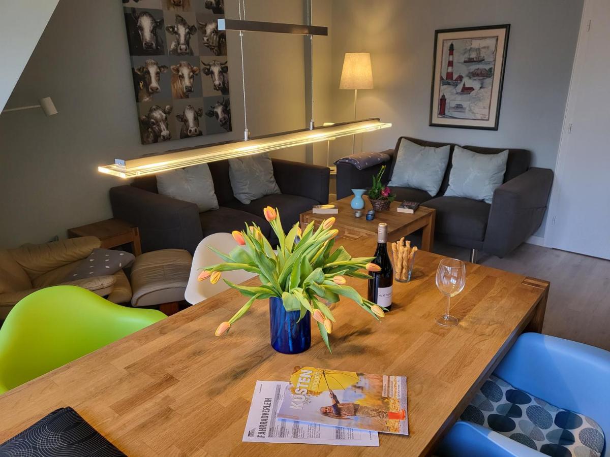 Ferienwohnung 8 Im Haus Hallig Hooge ザンクト・ペーター・オルディング エクステリア 写真